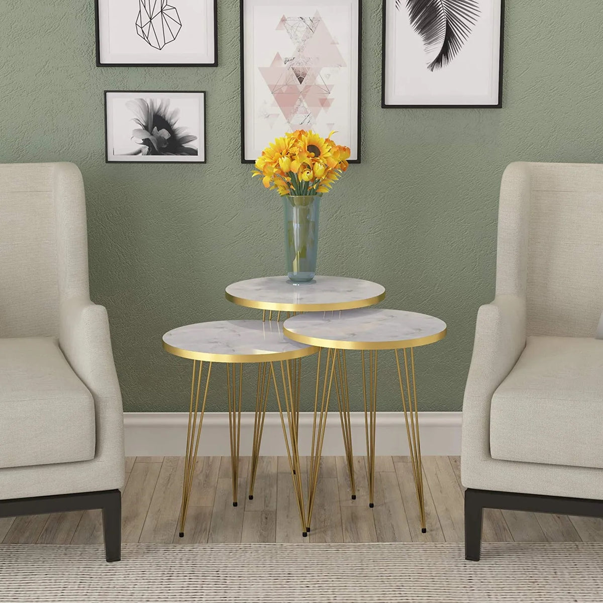 Modern Design Side Tables - Coffee Tables - Nesting Tables - T 901