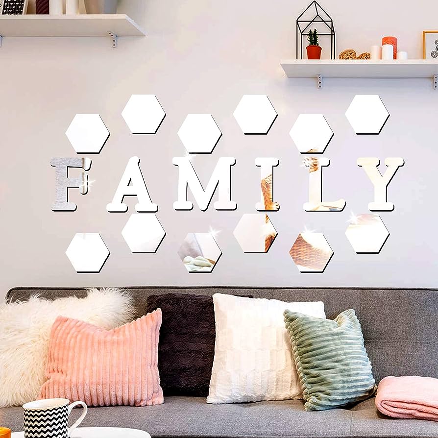 Family Sign Letters Wall Decor  for Home decoration - WM 705