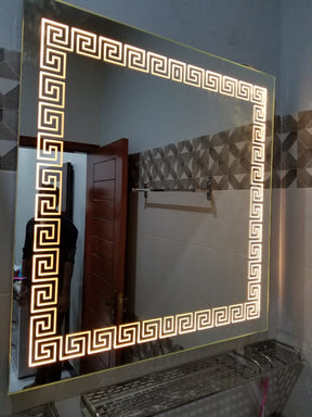 Versace Acrylic Border Mirror Decor - WM 724