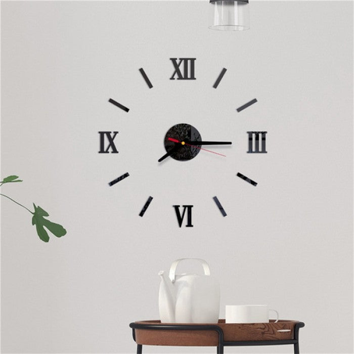 Roman Strips Wall clock for home and office - 3D 502