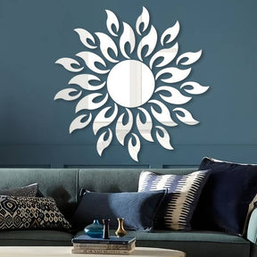 Silver Acrylic Sunflower for home and office decor - WM 706