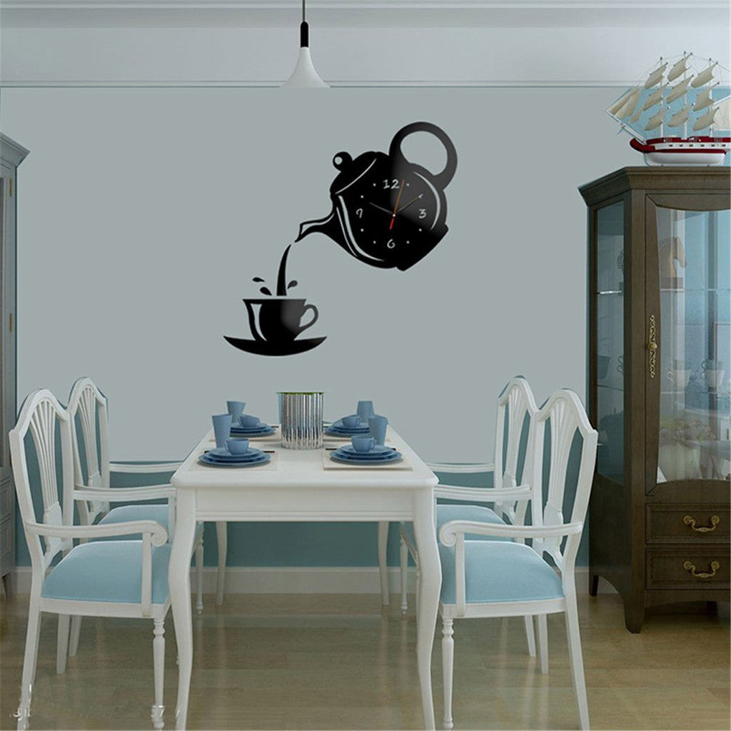 Kettle Wall Clock for Kitchen Decoration - WC 114