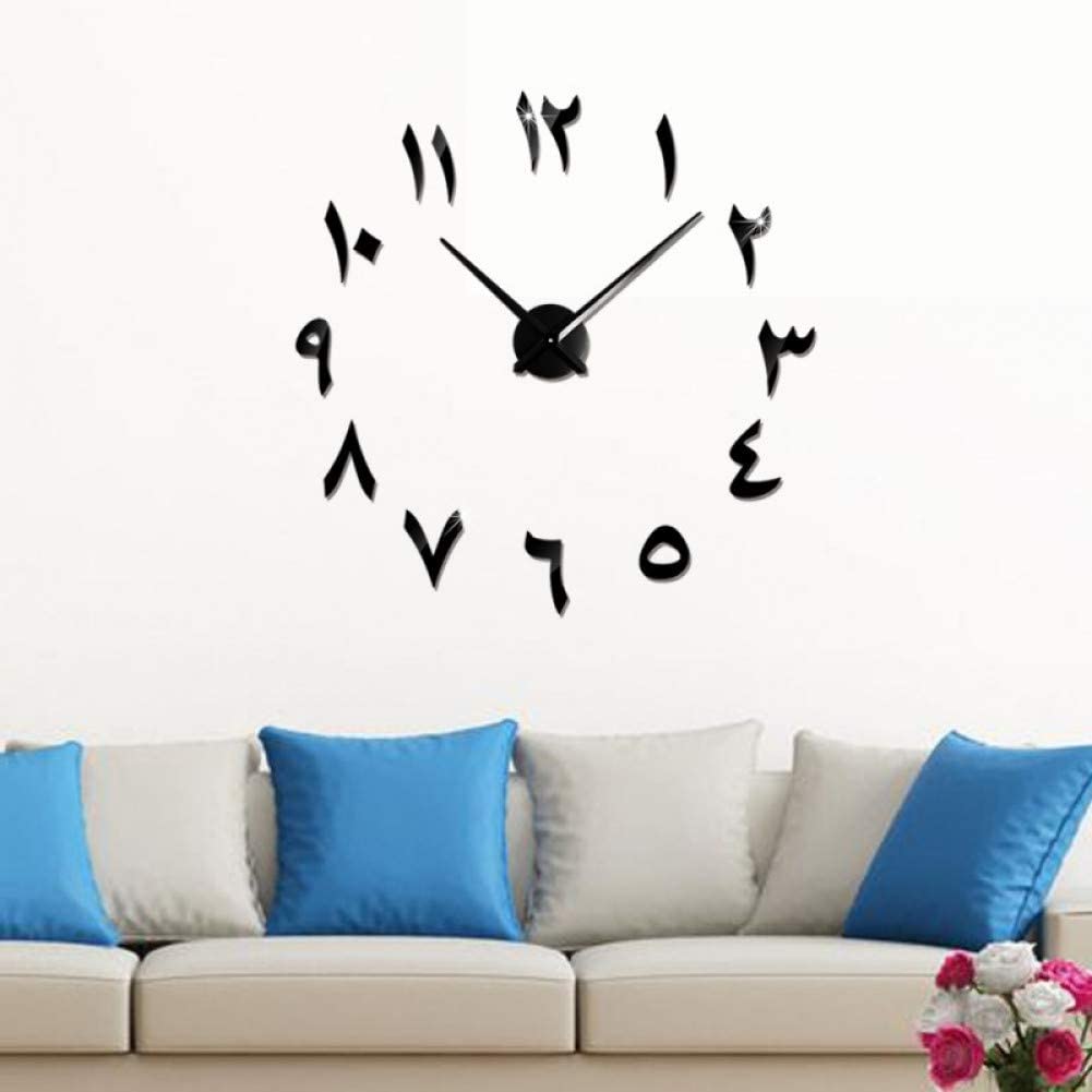 Acrylic Wall Clocks with big needles(arabic) - 3D 513