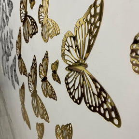 Acrylic Mirror butterflies set for Wall Decor - WA 811